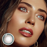 Lentes de contacto de color con prescripción de Shailagh Brown